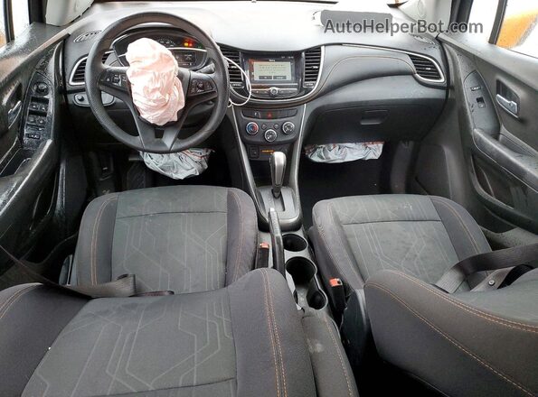 3GNCJPSB3HL177326 2017 CHEVROLET TRAX Orange Առջևի վահանակի տեսք