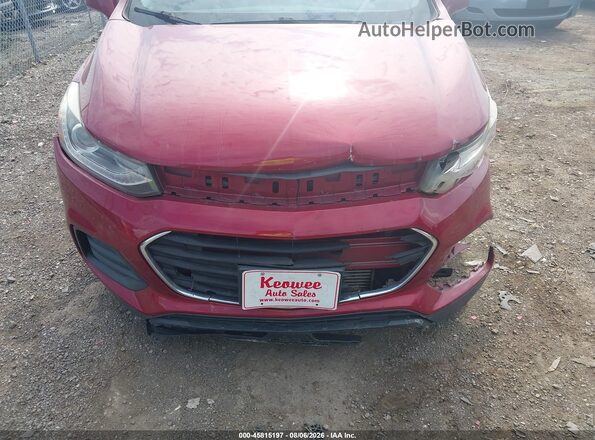 3GNCJPSB3JL151802 2018 CHEVROLET TRAX Burgundy Vista frontal