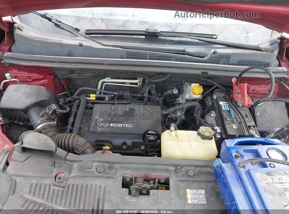 3GNCJPSB3JL151802 2018 CHEVROLET TRAX Burgundy Vista trasera