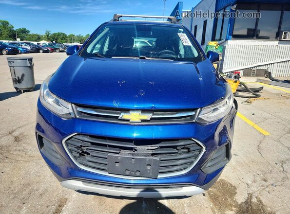 3GNCJPSB4HL152872 2017 CHEVROLET TRAX Синий Вид спереди