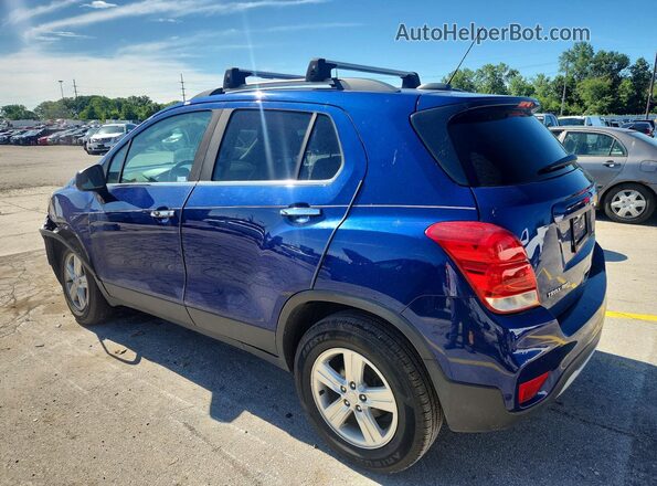 3GNCJPSB4HL152872 2017 CHEVROLET TRAX Синий Задняя левая четверть