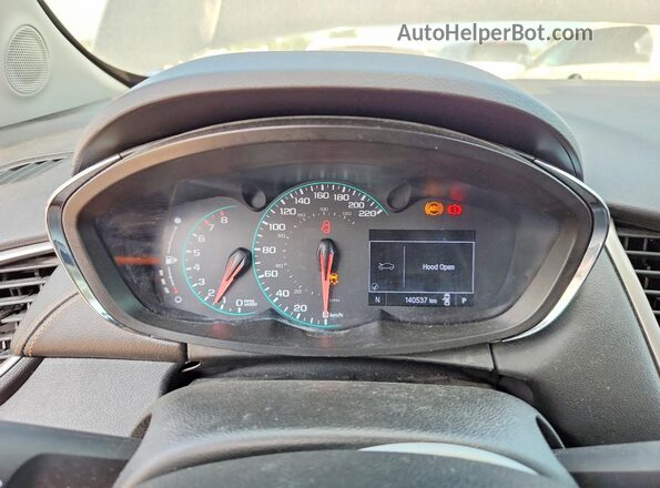 3GNCJPSB4KL117899 2019 CHEVROLET TRAX Black Vista del cuadro de instrumentos