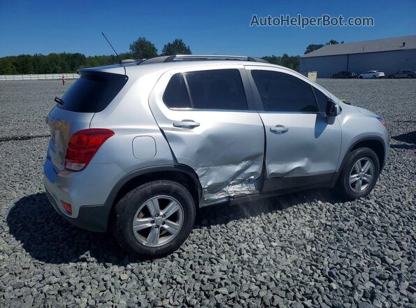 3GNCJPSB4KL385366 2019 CHEVROLET TRAX Silver Rear right