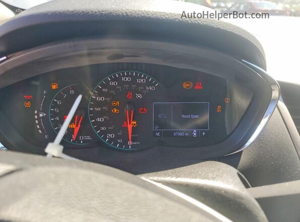 3GNCJPSB4KL385366 2019 CHEVROLET TRAX Silver Instrument cluster view