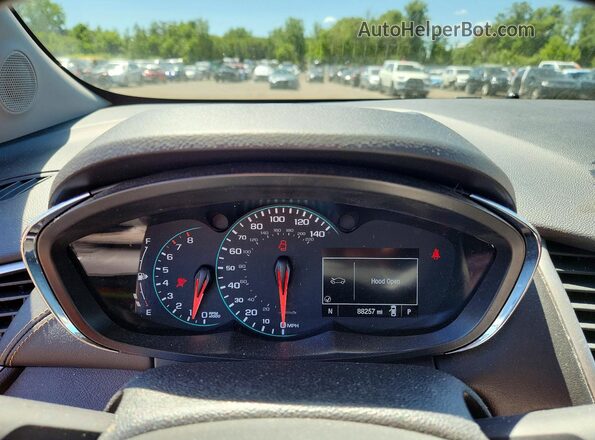 3GNCJPSB5LL301492 2020 CHEVROLET TRAX Gray Vista del cuadro de instrumentos
