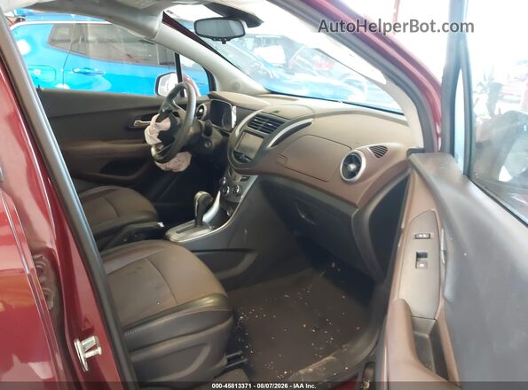 3GNCJPSB6GL243169 2016 CHEVROLET TRAX Red Սալոնի դիմացի տեսք