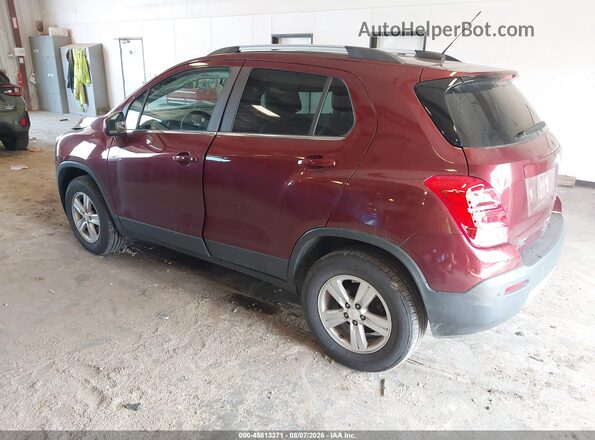 3GNCJPSB6GL243169 2016 CHEVROLET TRAX Red Հետևի ձախ