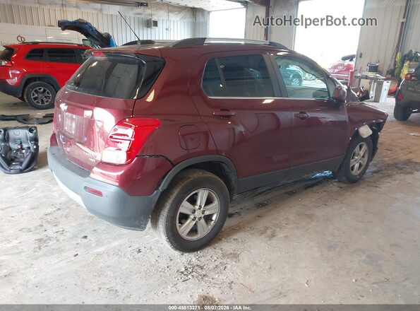 3GNCJPSB6GL243169 2016 CHEVROLET TRAX Red Հետևի աջ