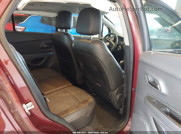 3GNCJPSB6GL243169 2016 CHEVROLET TRAX Red VIN կոդի պիտակի տեսք