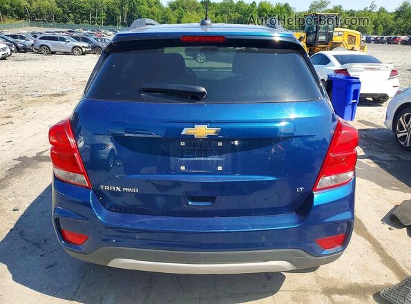 3GNCJPSB6LL112429 2020 CHEVROLET TRAX Blue Rear view