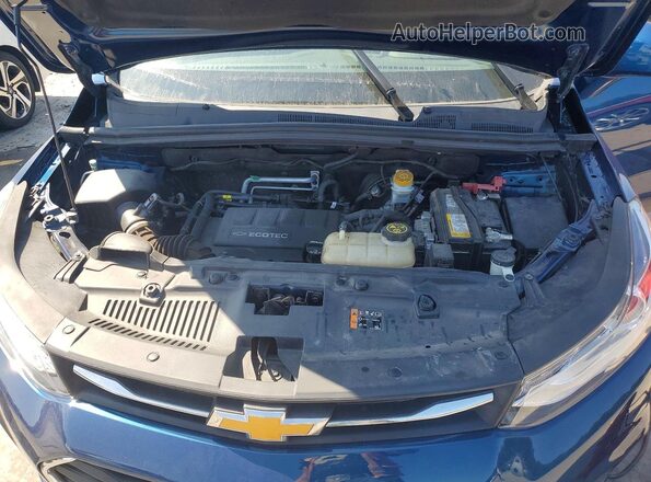 3GNCJPSB6LL112429 2020 CHEVROLET TRAX Blue Engine compartment view