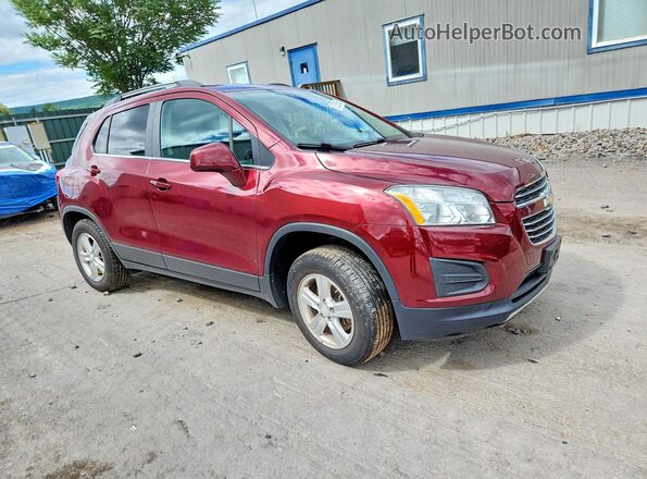 3GNCJPSB7GL154520 2016 CHEVROLET TRAX Burgundy Przód prawy