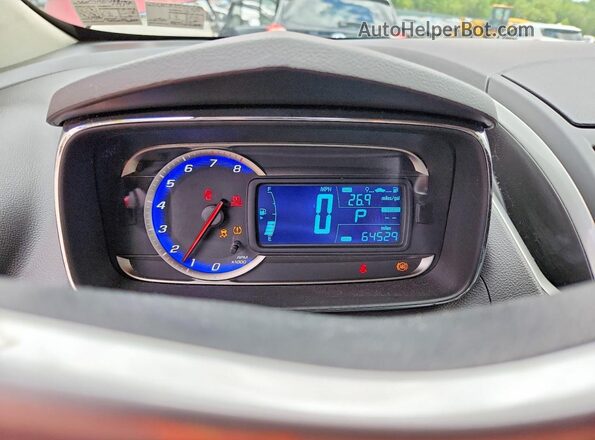 3GNCJPSB7GL154520 2016 CHEVROLET TRAX Burgundy Widok zestawu wskaźników