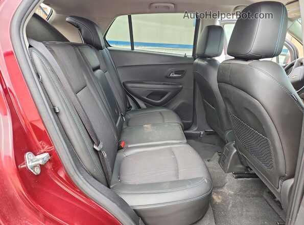 3GNCJPSB7GL154520 2016 CHEVROLET TRAX Burgundy Widok wnętrza z tyłu