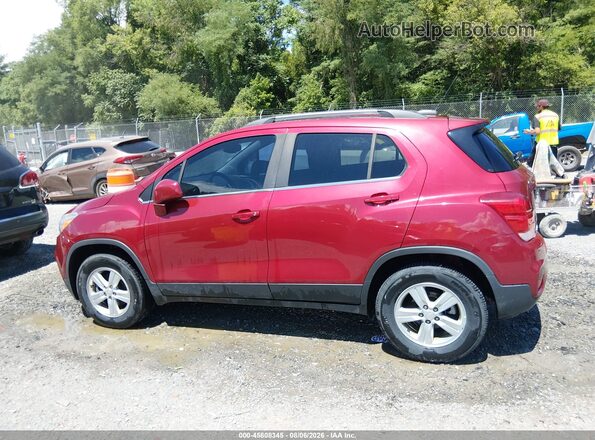 3GNCJPSB7JL378264 2018 CHEVROLET TRAX Бордовый Панорамный вид салона 360°