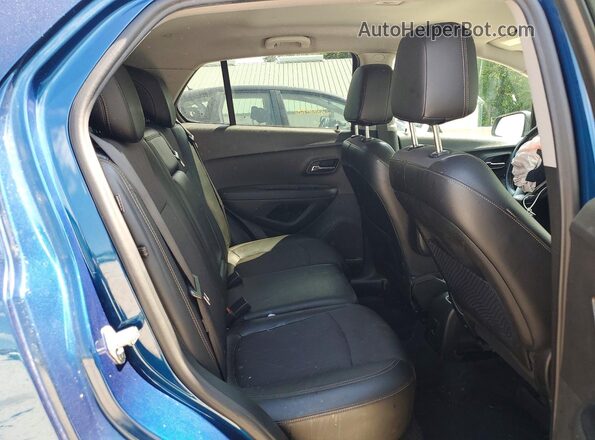 3GNCJPSB7KL384633 2019 CHEVROLET TRAX Blue უკანა სალონის ხედი