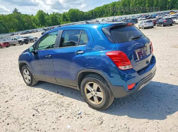 3GNCJPSB7KL384633 2019 CHEVROLET TRAX Blue უკანა მარცხენა