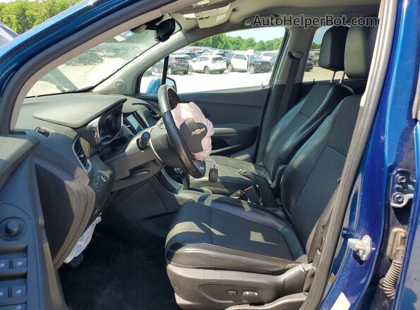 3GNCJPSB7KL384633 2019 CHEVROLET TRAX Blue წინა სალონის ხედი