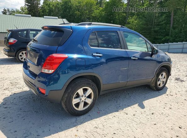 3GNCJPSB7KL384633 2019 CHEVROLET TRAX Blue უკანა მარჯვენა