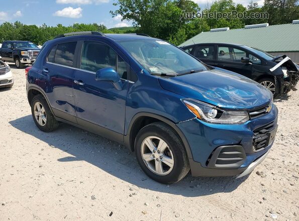 3GNCJPSB7KL384633 2019 CHEVROLET TRAX Blue წინა მარჯვენა