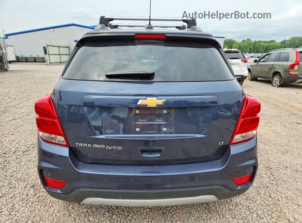 3GNCJPSB8KL144846 2019 CHEVROLET TRAX Blue Widok z tyłu