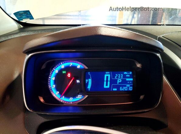 3GNCJPSB9GL170959 2016 CHEVROLET TRAX Silver ხელსაწყოთა პანელის ხედი