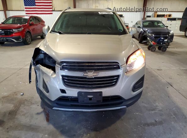 3GNCJPSB9GL170959 2016 CHEVROLET TRAX Silver წინა ხედი