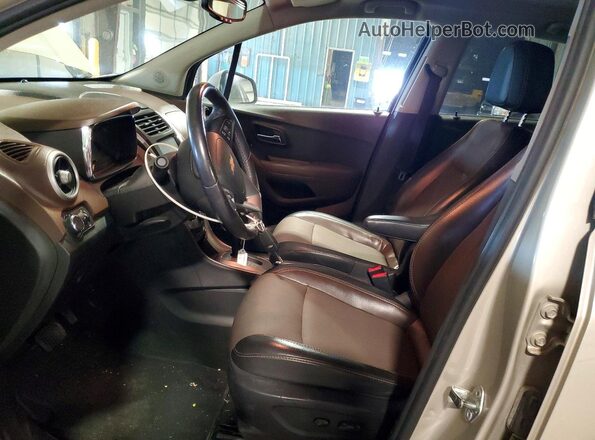 3GNCJPSB9GL170959 2016 CHEVROLET TRAX Silver წინა სალონის ხედი