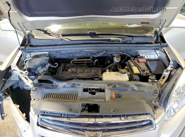 3GNCJPSB9GL170959 2016 CHEVROLET TRAX Silver ძრავის განყოფილების ხედი