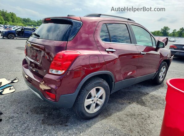 3GNCJPSB9HL275860 2017 CHEVROLET TRAX Burgundy Trasero derecho
