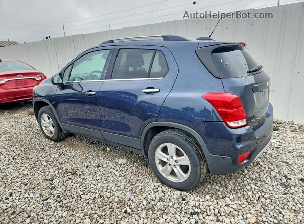 3GNCJPSB9JL237132 2018 CHEVROLET TRAX Blue Trasero izquierdo