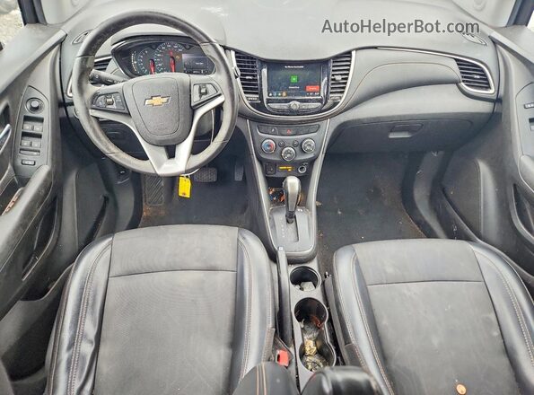 3GNCJPSB9JL237132 2018 CHEVROLET TRAX Blue Vista del salpicadero
