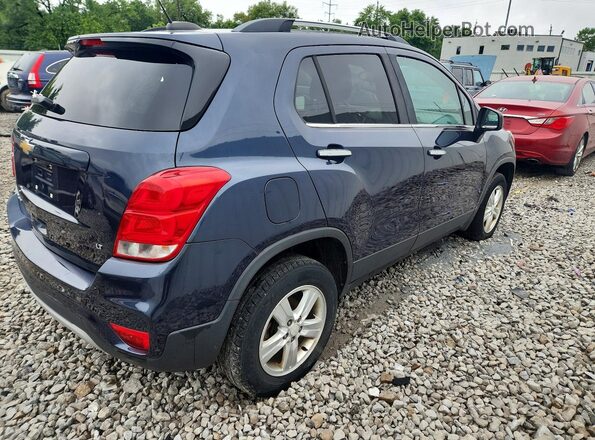 3GNCJPSB9JL237132 2018 CHEVROLET TRAX Blue Trasero derecho
