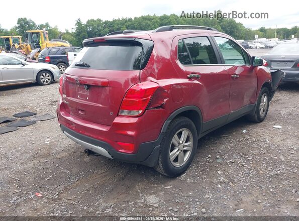 3GNCJPSB9JL253007 2018 CHEVROLET TRAX Maroon Задня права чверть