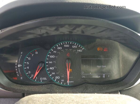 3GNCJPSB9KL237665 2019 CHEVROLET TRAX Brown Widok zestawu wskaźników