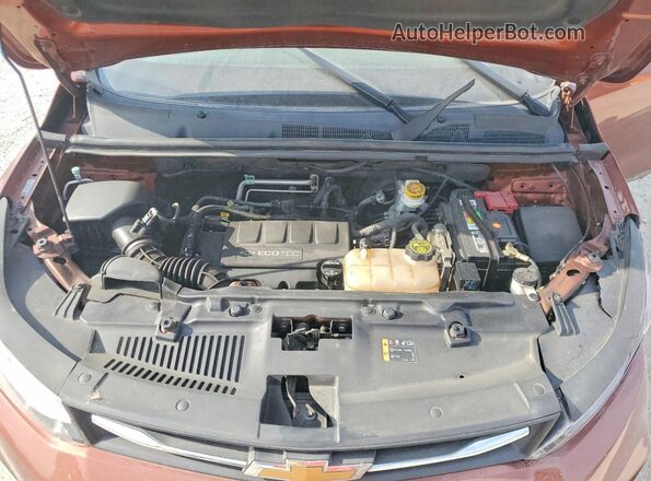 3GNCJPSB9KL237665 2019 CHEVROLET TRAX Brown Widok komory silnika