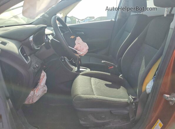 3GNCJPSB9KL237665 2019 CHEVROLET TRAX Brown Widok wnętrza z przodu