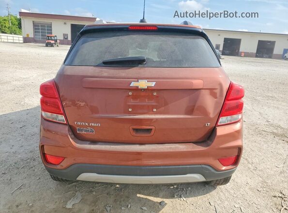 3GNCJPSB9KL237665 2019 CHEVROLET TRAX Brown Widok z tyłu
