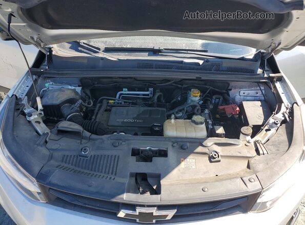 3GNCJPSB9LL178859 2020 CHEVROLET TRAX Серебряный Вид подкапотного пространства