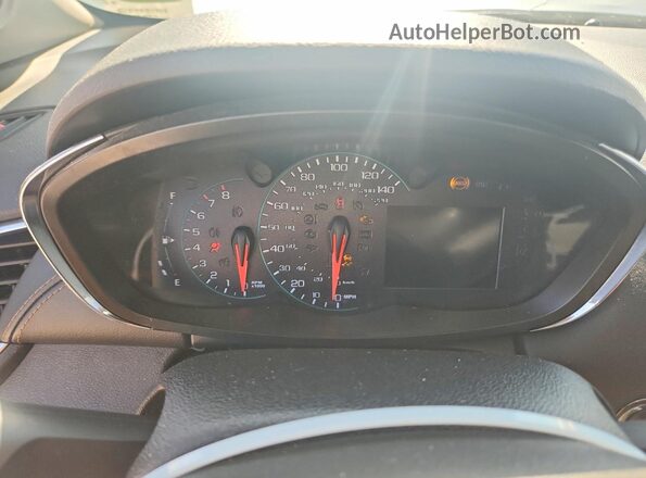3GNCJRSB2LL118594 2020 CHEVROLET TRAX Белый Вид щитка приборов