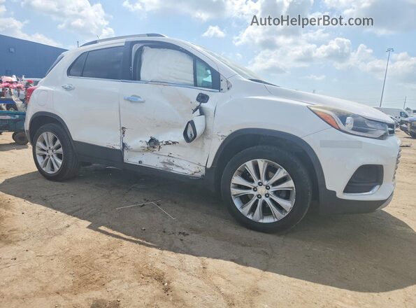 3GNCJRSB3JL296656 2018 CHEVROLET TRAX White Передня права чверть