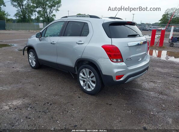 3GNCJRSB4JL287237 2018 CHEVROLET TRAX Silver Задня ліва чверть