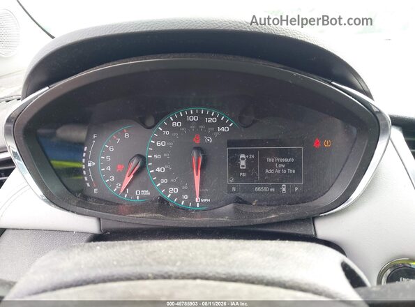 3GNCJRSB4JL287237 2018 CHEVROLET TRAX Silver Вид задніх сидінь