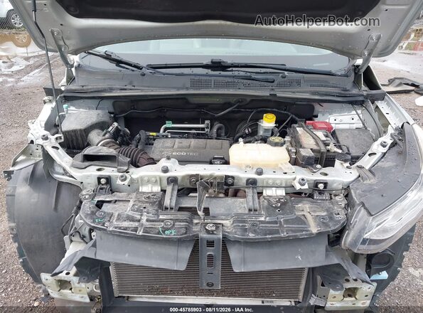 3GNCJRSB4JL287237 2018 CHEVROLET TRAX Silver Вид ззаду