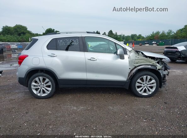 3GNCJRSB4JL287237 2018 CHEVROLET TRAX Silver Панорамний вид салону 360°