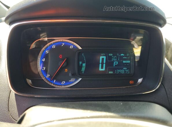 3GNCJRSB5GL168931 2016 CHEVROLET TRAX Silver Widok zestawu wskaźników
