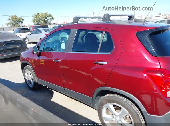 3GNCJRSB7GL121397 2016 CHEVROLET TRAX Red Սալոնի 360 աստիճան տեսք