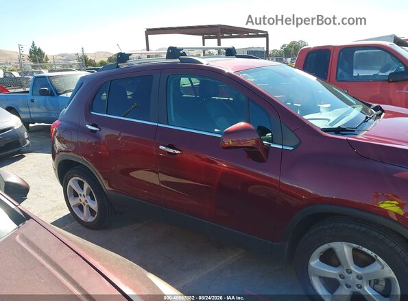 3GNCJRSB7GL121397 2016 CHEVROLET TRAX Red Սալոնի հետևի տեսք
