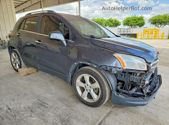 3GNCJRSBXGL164471 2016 CHEVROLET TRAX Gray Przód prawy