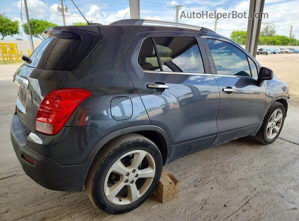 3GNCJRSBXGL164471 2016 CHEVROLET TRAX Gray Tył prawy